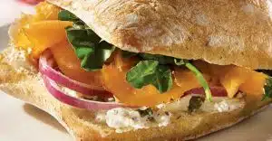 CIABATTA GEROOKTE ZALM JACOBUS TOET