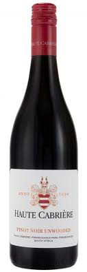52. UNWOODED PINOT NOIR – Haute Cabrière – 2021